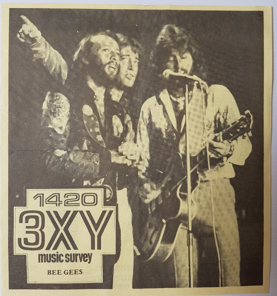 Bee Gees - 3XY Music Survey Chart