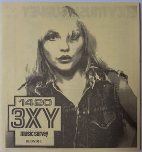 Blondie - 3XY Music Survey Chart