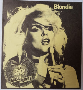 Blondie - 3XY Music Survey Chart
