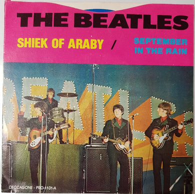 Beatles - Shiek Of Araby / September In The Rain - Blue Vinyl