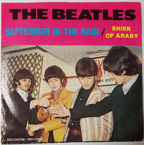 Beatles - Shiek Of Araby / September In The Rain - Blue Vinyl
