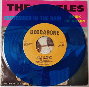 Beatles - Shiek Of Araby / September In The Rain - Blue Vinyl
