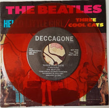 Load image into Gallery viewer, Beatles - Three Cool Cats / Hello Little Girl - Orange Vinyl