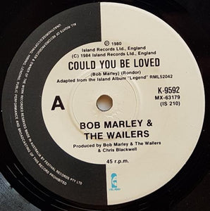 Bob Marley - Could You Be Loved / No Woman No Cry