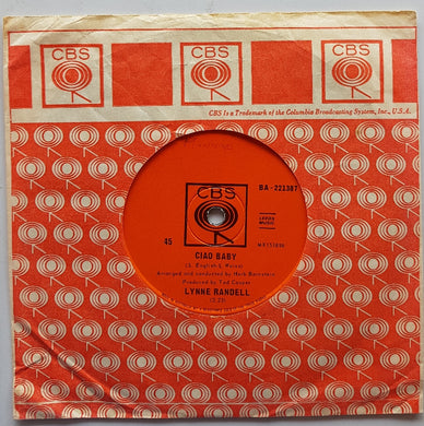 Lynne Randell - Ciao Baby / Stranger In My Arms