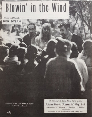 Bob Dylan - Blowin' In The Wind