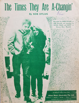 Bob Dylan - The Times They Are A-Changin'