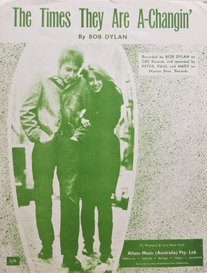 Bob Dylan - The Times They Are A-Changin'