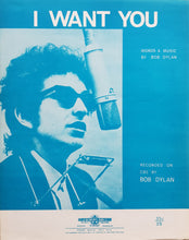 Load image into Gallery viewer, Bob Dylan - I Want You