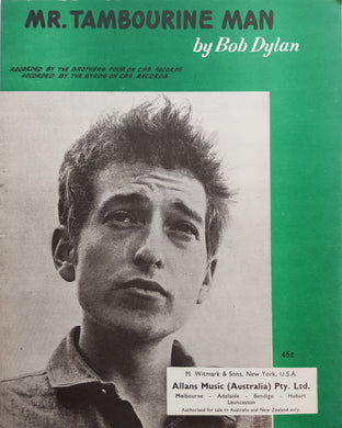 Bob Dylan - Mr.Tambourine Man