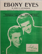 Load image into Gallery viewer, Everly Brothers - Ebony Eyes