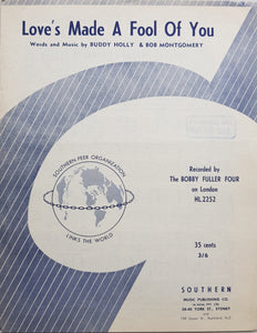 Bobby Fuller Four - Love's Made A Fool Of You