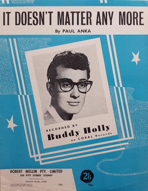 Buddy Holly - It Doesn't Matter Anymore