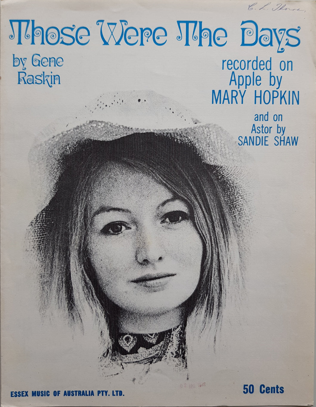 Mary Hopkin - Those Were The Days