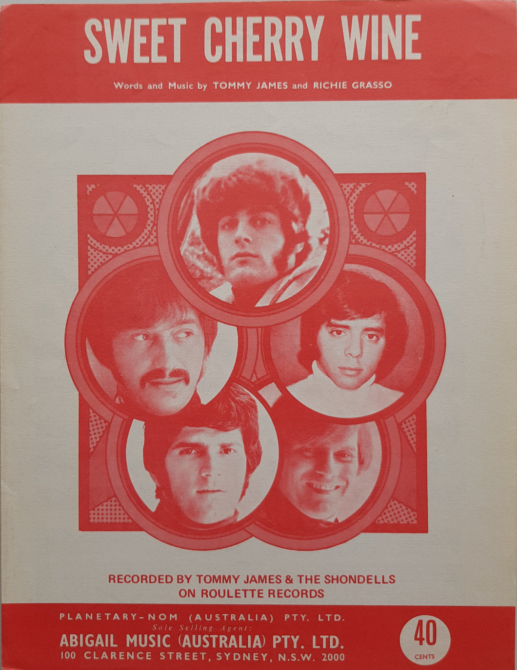 Tommy James & The Shondells - Sweet Cherry Wine