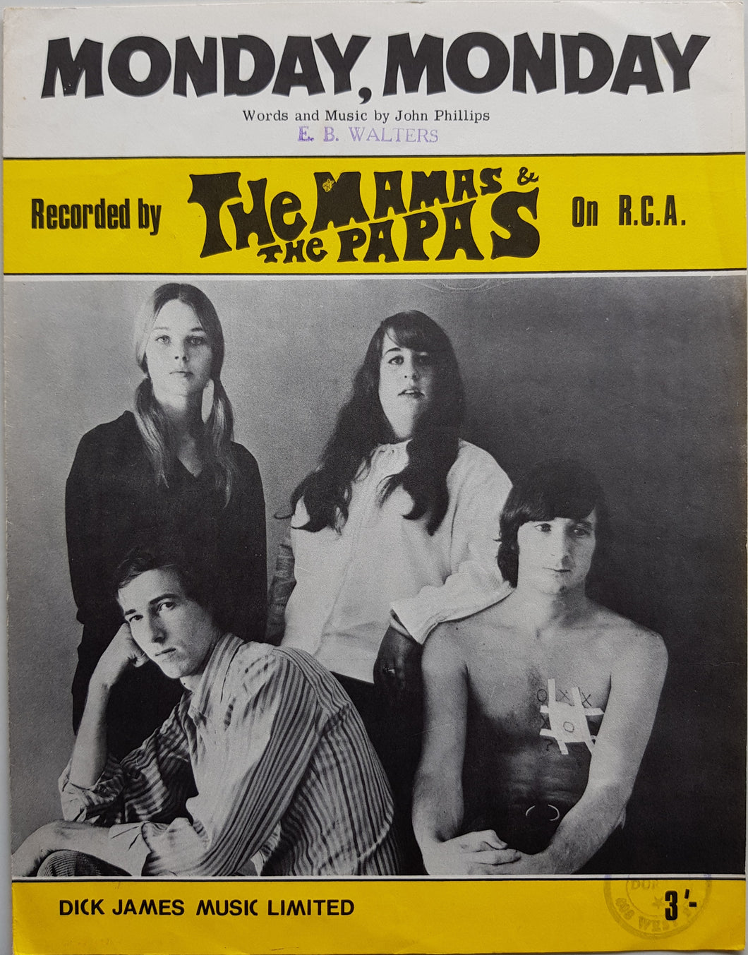 Mamas & Papas - Monday, Monday