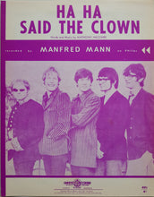 Load image into Gallery viewer, Manfred Mann - Ha Ha Said The Clown