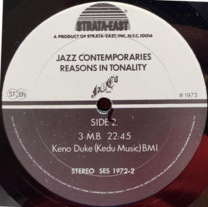 Jazz Contemporaries - Reasons In Tonality