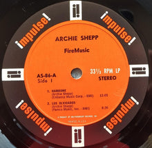 Load image into Gallery viewer, Archie Shepp - Fire Music