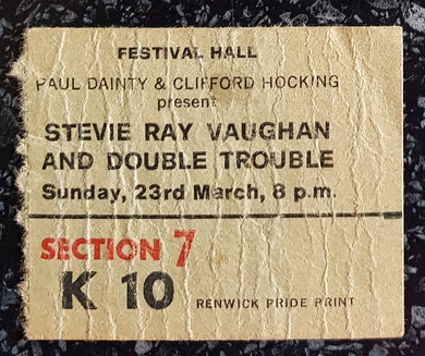 Stevie Ray Vaughan - 1986