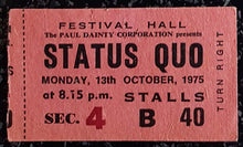 Load image into Gallery viewer, Status Quo - 1975