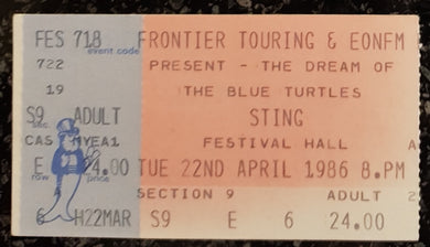 Police (Sting) - 1986