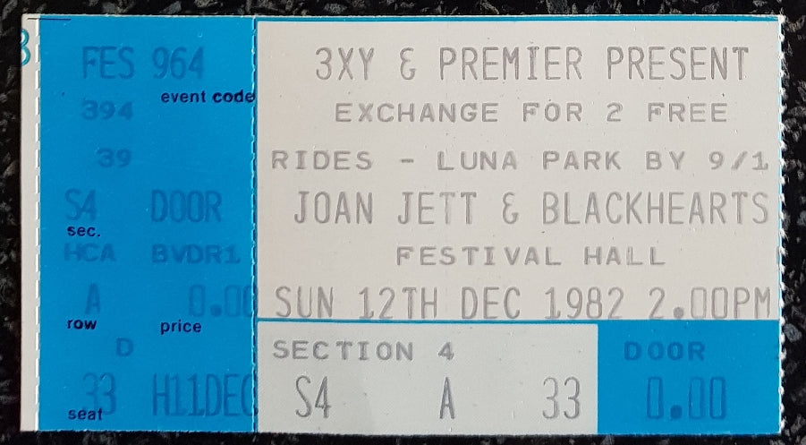 Joan Jett - 1982