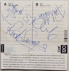 Def Leppard - Autotgraphs from 1984