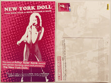 Load image into Gallery viewer, New York Dolls (Arthur &quot;Killer&quot; Kane) - From Rock Star To Rock Bottom And Back
