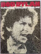 Load image into Gallery viewer, Bob Dylan - European Concert Tour 1981