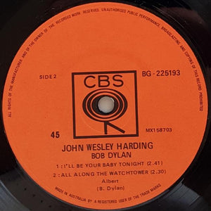 Bob Dylan - John Wesley Harding