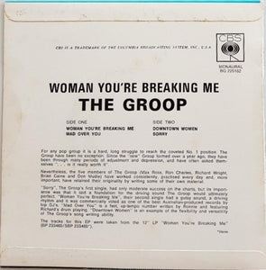 Groop - Woman You're Breaking Me