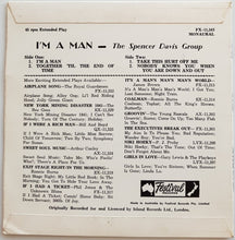 Load image into Gallery viewer, Spencer Davis Group - I&#39;m A Man