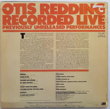 Load image into Gallery viewer, Otis Redding - Recorded Live (Previously Unreleased Performances)
