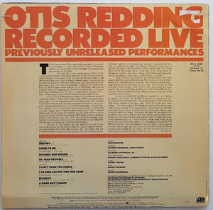 Otis Redding - Recorded Live (Previously Unreleased Performances)