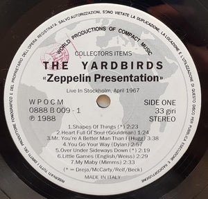 Yardbirds - Zeppelin Presentation