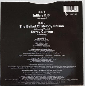 Nick Cave & The Bad Seeds (Mick Harvey) - Initials B.B.