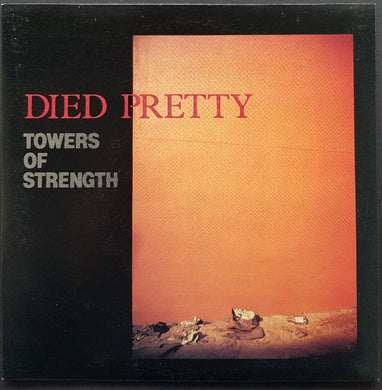 Died Pretty - Towers Of Strength - Red Vinyl