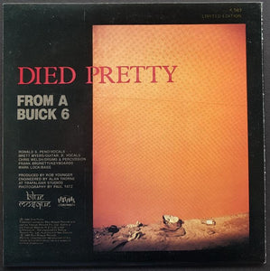 Died Pretty - Towers Of Strength - Red Vinyl