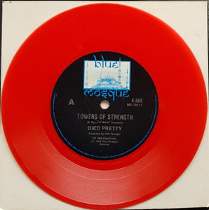 Died Pretty - Towers Of Strength - Red Vinyl