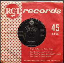 Load image into Gallery viewer, Jefferson Airplane - Plastic Fantastic Lover / White Rabbit