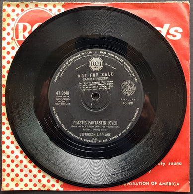 Jefferson Airplane - Plastic Fantastic Lover / White Rabbit