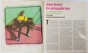 Jimmy Barnes - Rolling Stone July 1986