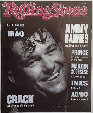 Jimmy Barnes - Rolling Stone December 1990