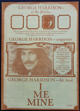 Load image into Gallery viewer, Beatles (George Harrison) - I Me Mine