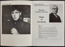 Load image into Gallery viewer, Beatles (Paul McCartney) - Honorary Freedom Of The City Of Liverpool 1984