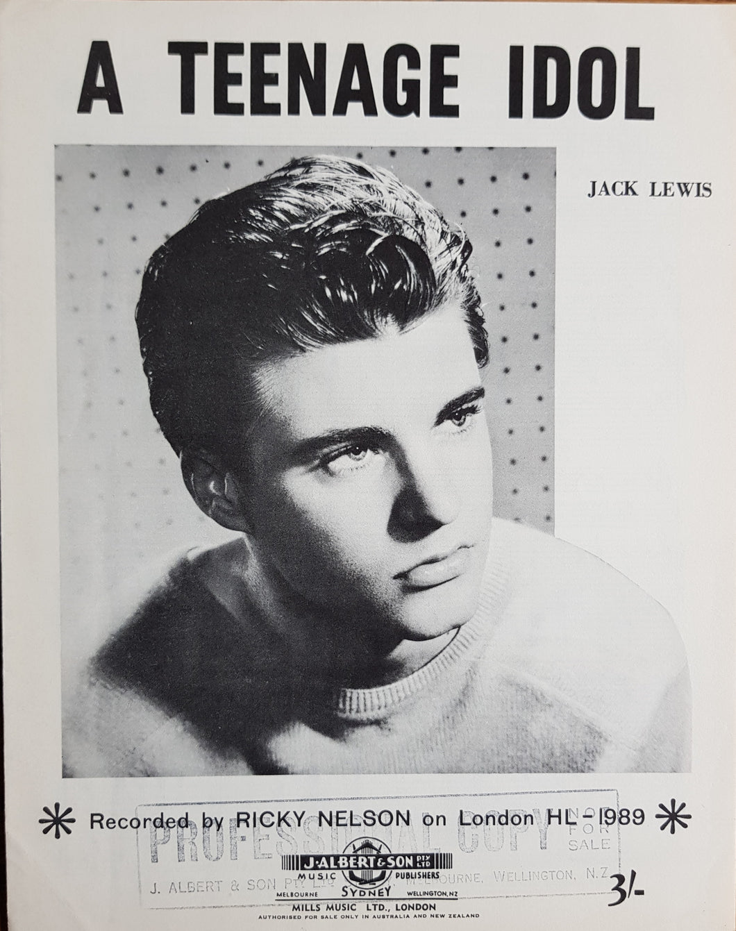 Nelson, Rick - A Teenage Idol