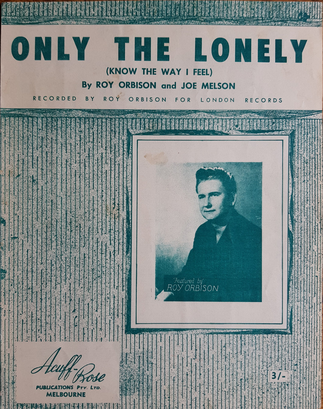 Roy Orbison - Only The Lonely