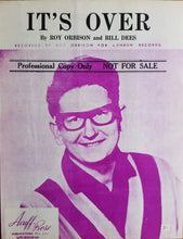 Load image into Gallery viewer, Roy Orbison - It&#39;s Over