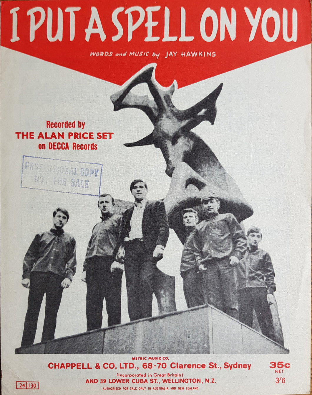 Alan Price Set - I Put A Spell On You